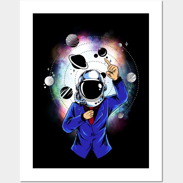 astro suit Wall Art by spoilerinc